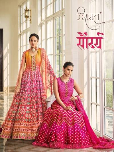 Saundarya By Virasat Designer Partywear Gown Collection